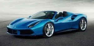 Car4Rent - 488 bleue