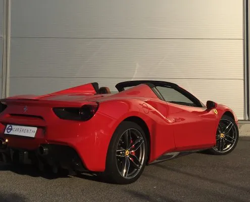 car4rent location de voitures de sport cannes ferrari 488 spider louer ferrari 488 spider cannes Car4rent