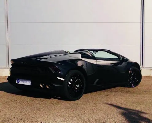 hire lamborghini huracan spyder Car4rent Cannes