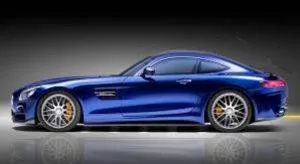 Car4Rent - amg gts bleue