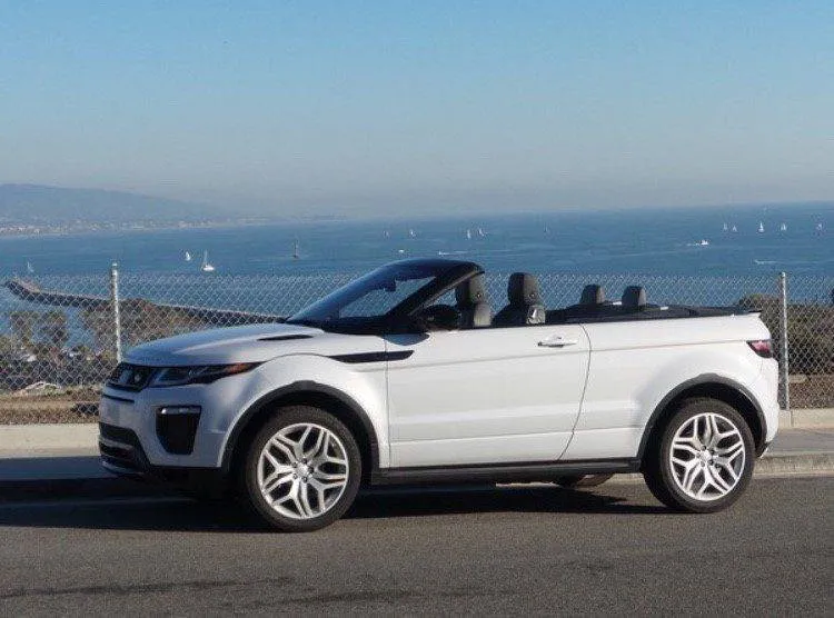 Car4Rent - evoque blanc cote